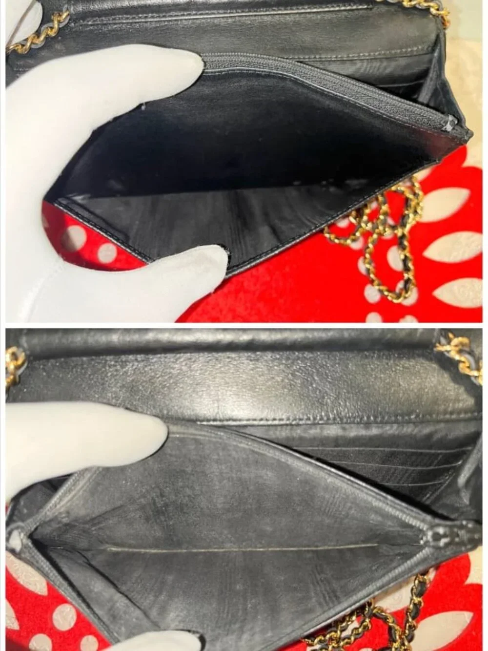Chanel Quilted Chain Wallet Shoulder